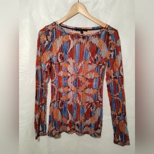 BCBG blouse long sleeve shirt